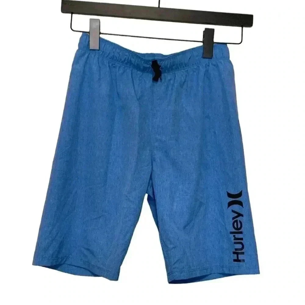 Hurley board shorts with black lining & drawstring waist